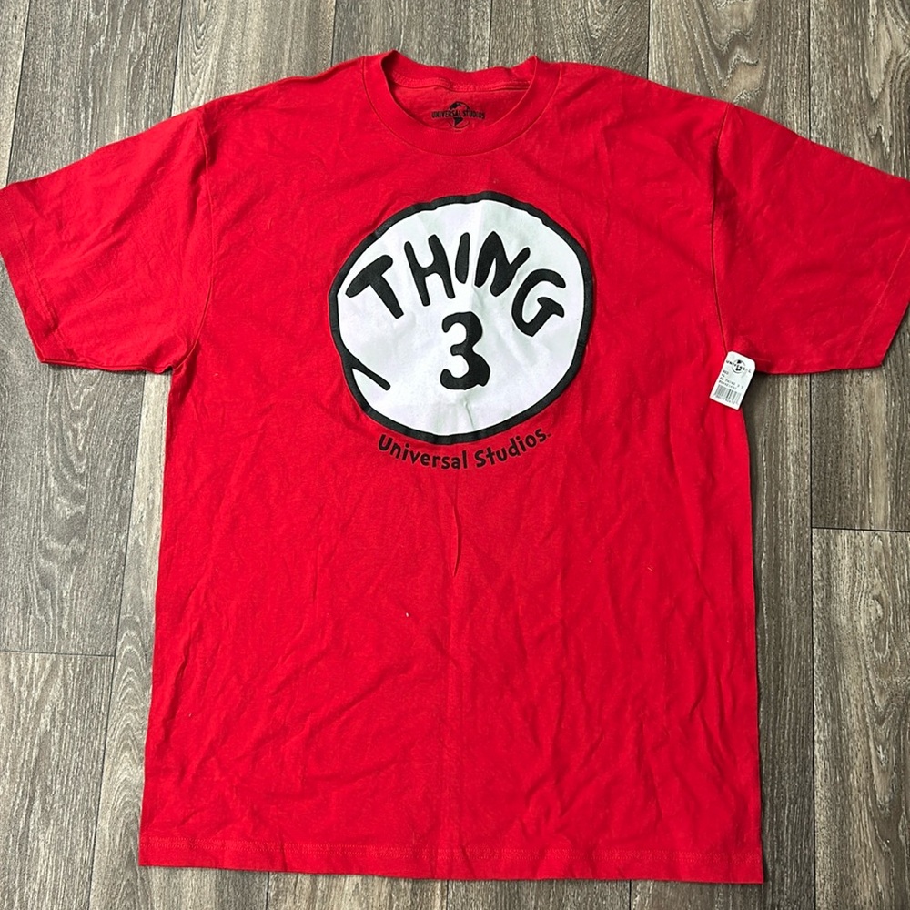 Thing 3 tee from universal studios